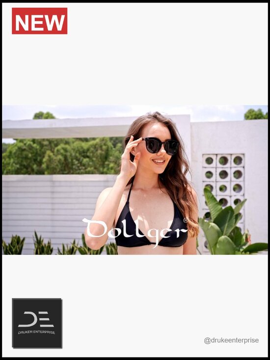 Oversized Polarized Cat Eye Sunglasses UV400 Protection Trendy Retro Shades main image 4